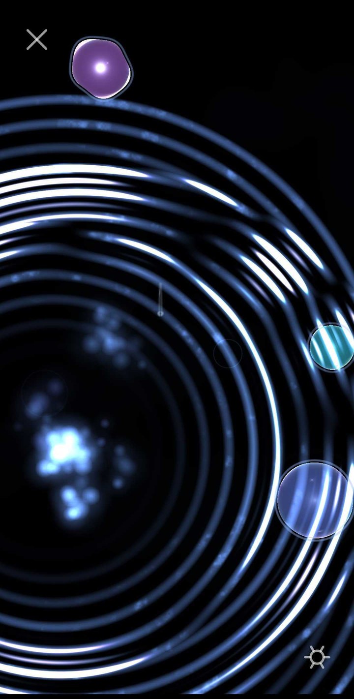Endless Drift mode — expanding concentric ripples
